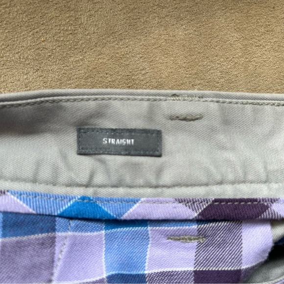 Bonobos Men's 34 X 34 Straight Leg Gray Grey Pants - Picture 5 of 7